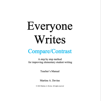 Compare/Contrast Essay - Digital Download